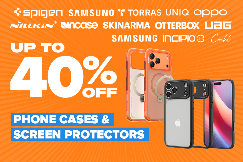 Up to 40% Phone Cases and Screen Protectors on popular brands