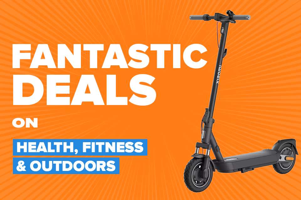 Fantastic Prices on Health, Fitness & Outdoors