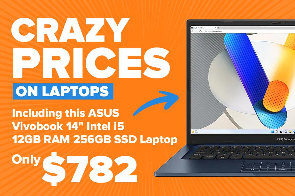 Crazy Prices on Laptops