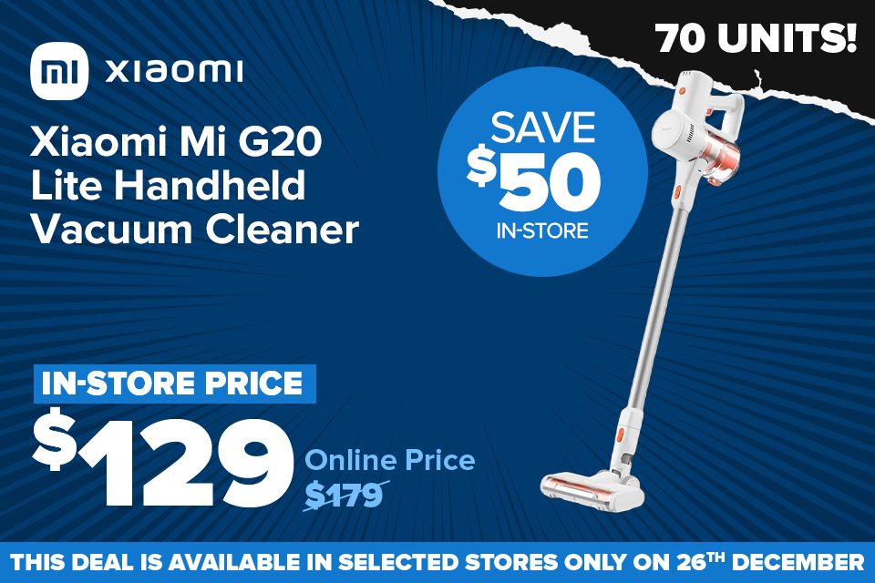 ONLY AVAILABLE AT SELECTED STORES ON 26TH DECEMBER