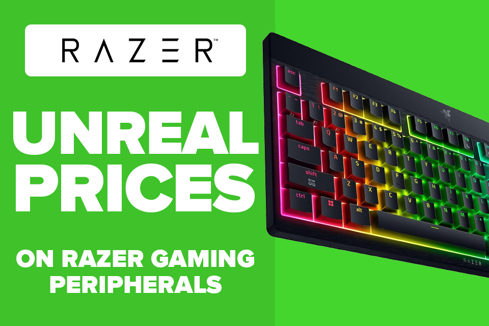 Unreal Prices on Razer Gaming Peripherals