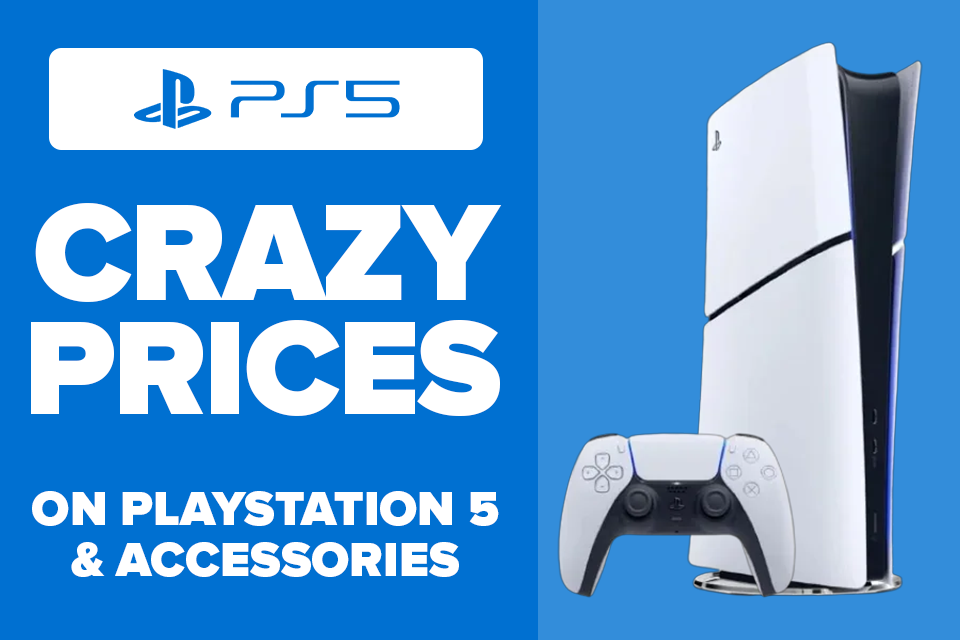 Crazy Prices on PlaySation 5 & Accessories