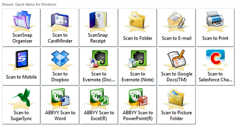 How To Turn Off Quick Menu In Scansnap For Mac