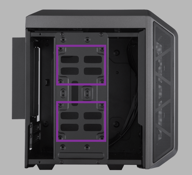 Buy the Cooler Master MasterCase H100 Black Mini ITX Gaming Case CPU