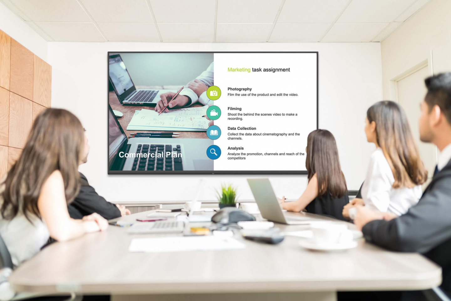 Buy the Newline NT98 98" 4K UHD Commercial Display For Video conference, Built... ( TT9819NT