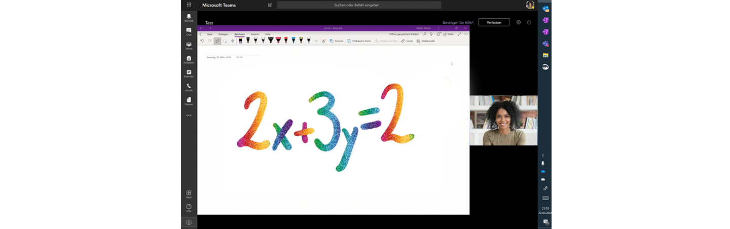 Using Wacom One as a whiteboard during remote lessons