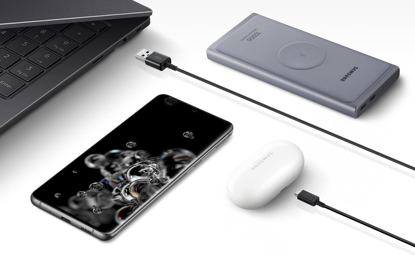 Buy the Samsung Super Fast Charging Dual Car Charger (45W +15W) Black