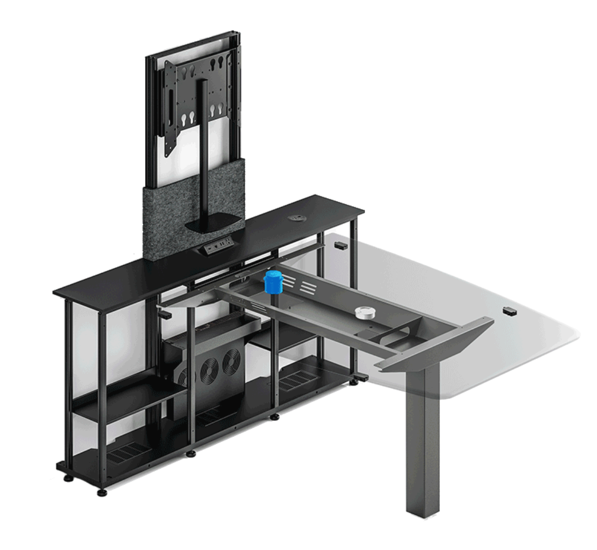 Buy the Salamander Unifi Huddle 4x5 Table Top SDTP4860A/C/WW Gloss