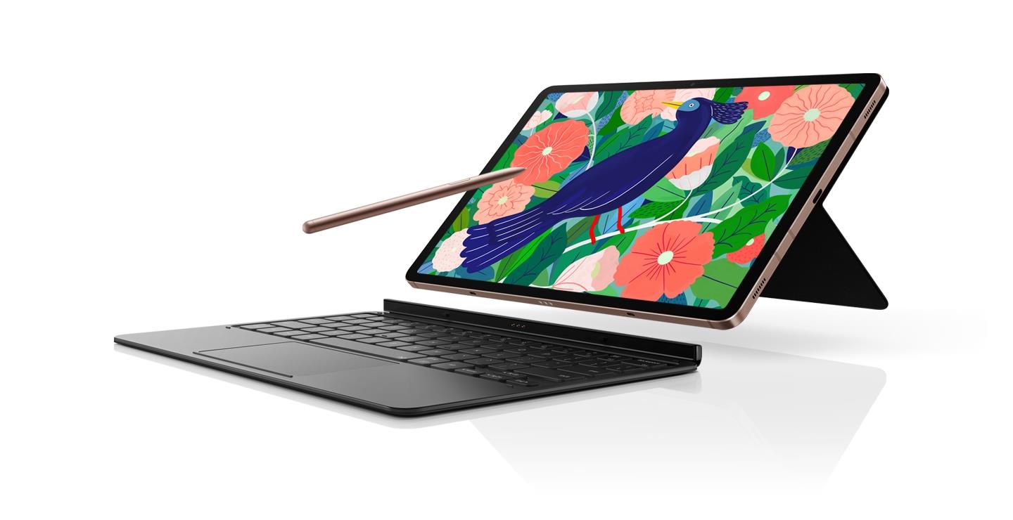 Buy the Samsung Galaxy Tab S8 / S7 Keyboard Book Cover (With TrackPad