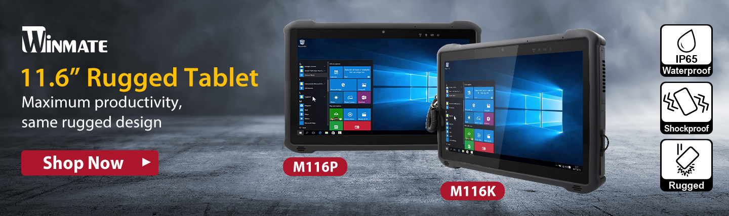 11.6" Rugged Tablet from Winmate at PB Tech