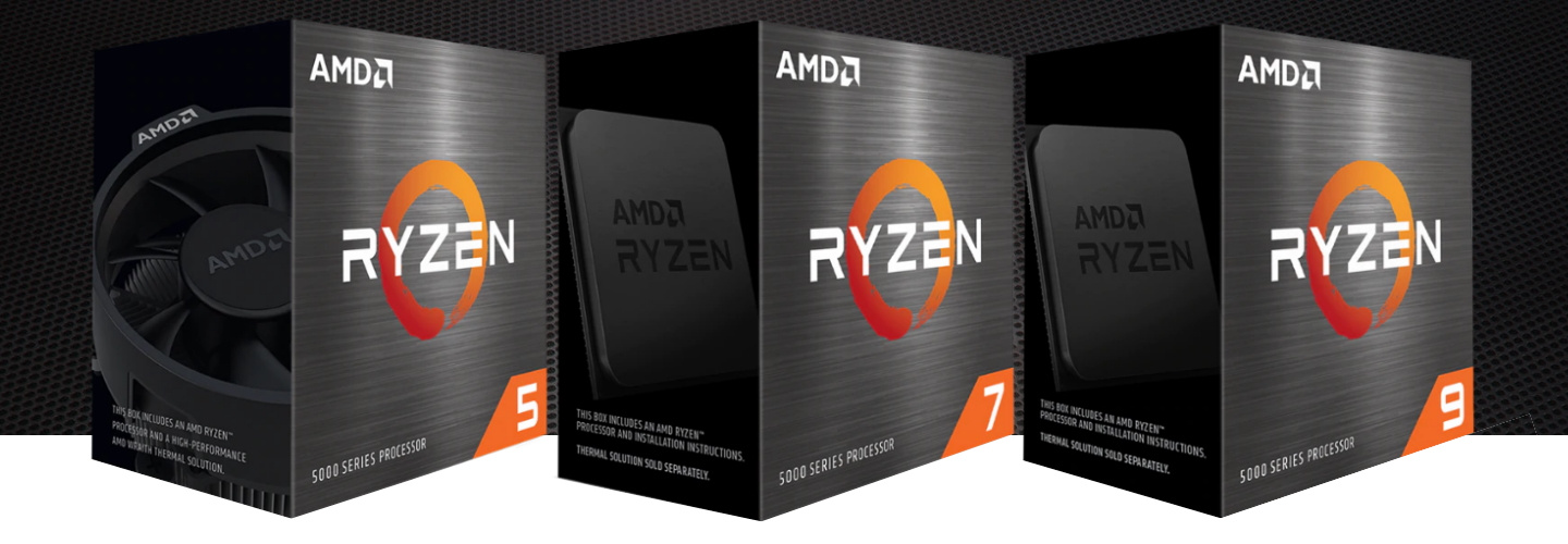 Picture of AMD Ryzen 5600X 5800X 5900X CPU at PB Tech
