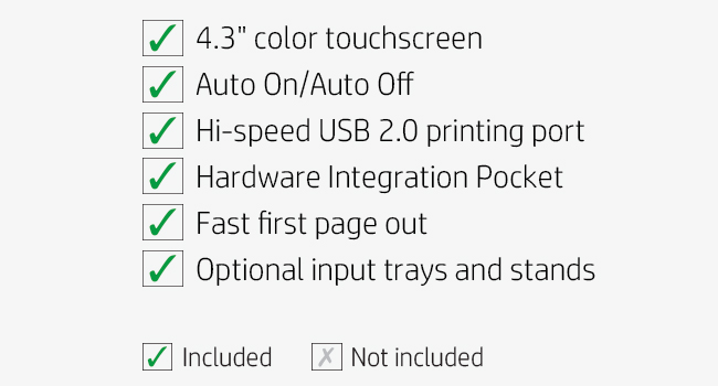 touchscreen auto on hi-speed usb 2.0 port hardware integration optional trays stands