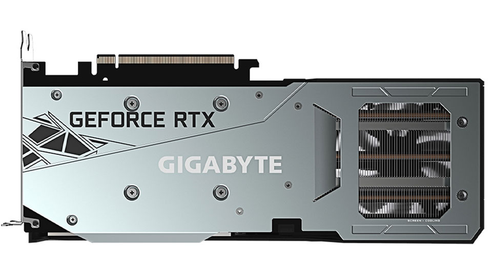 The Gigabyte RTX 3060 OC has a new single fan design.