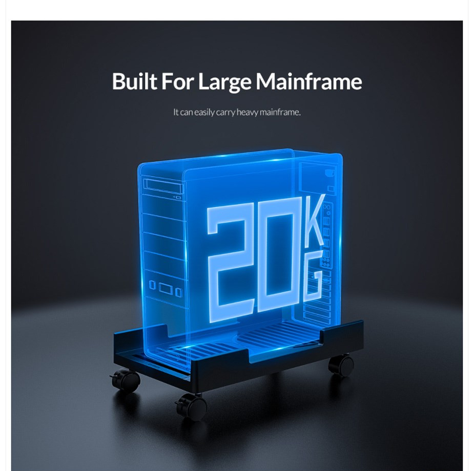 Buy the Orico PC Case Rolling Stand ( CPB3BK ) online