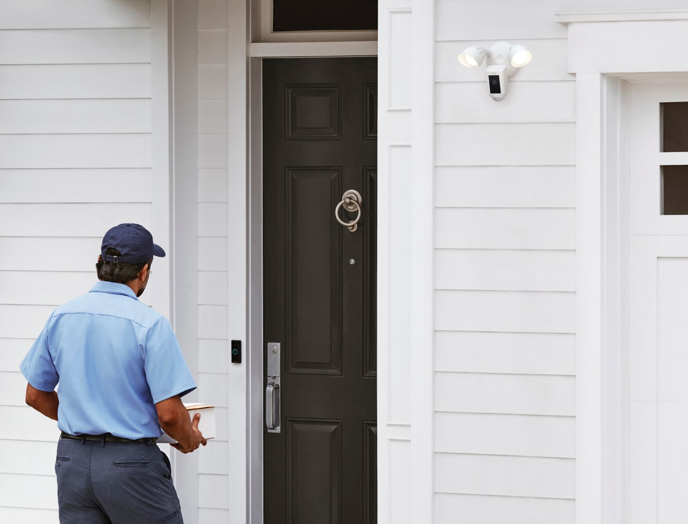 Buy the RING Floodlight Camera Wired Plus White ( B08F6H9RZT ) online