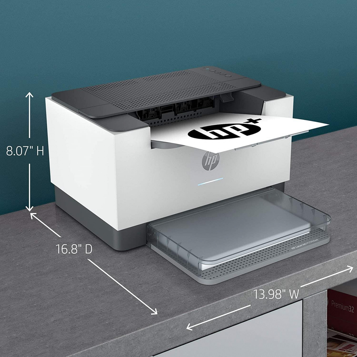 Buy the HP LaserJet M209dwe Mono Laser Printer Dualband WFfi with