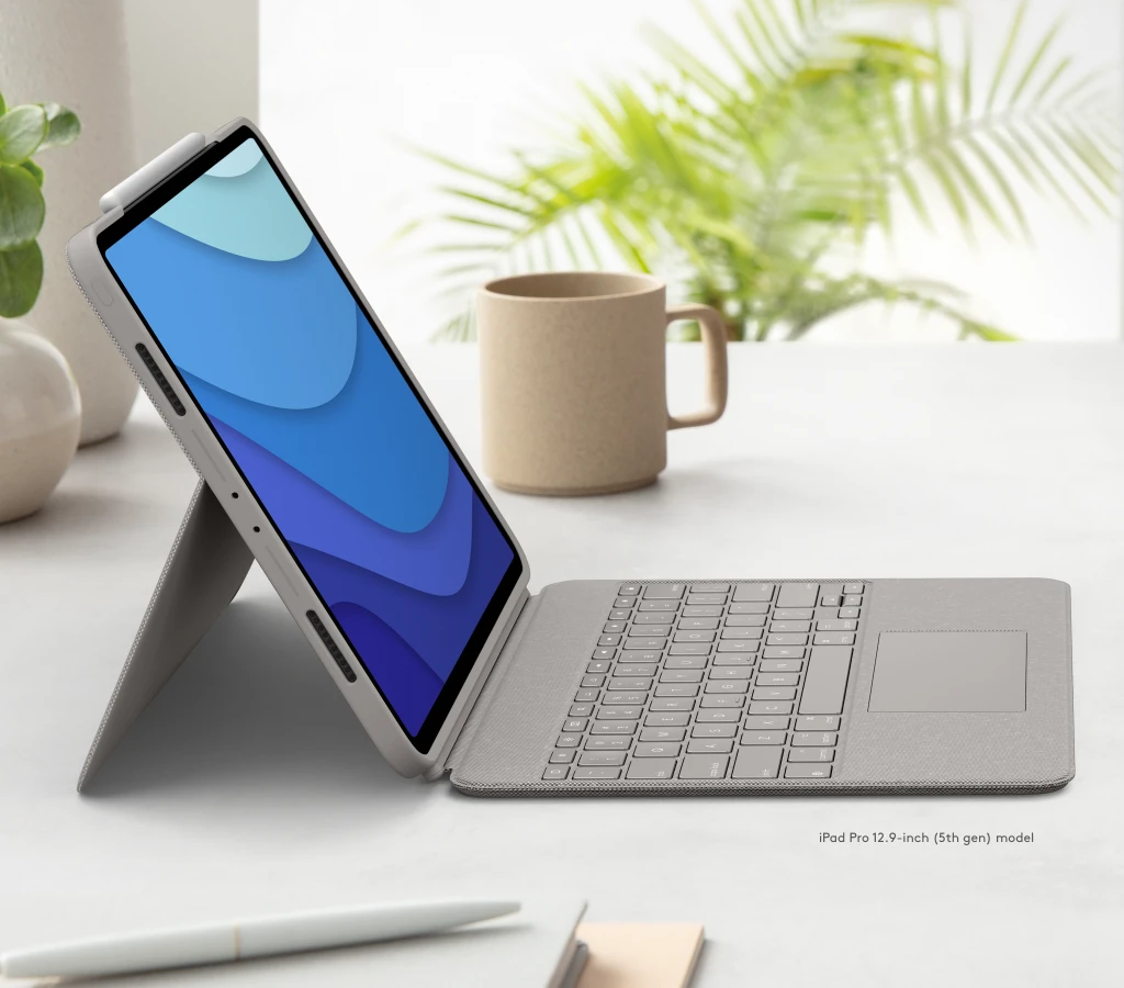 Buy the Logitech Combo Touch Keyboard Case With Trackpad For iPad Pro