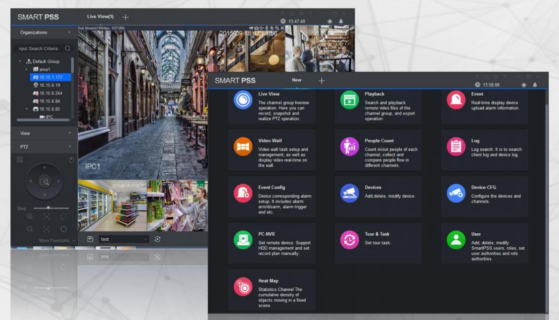 Dahua приложение для андроид. Smart pss. smart pss mac. smart pss dahua. меню smart pss.