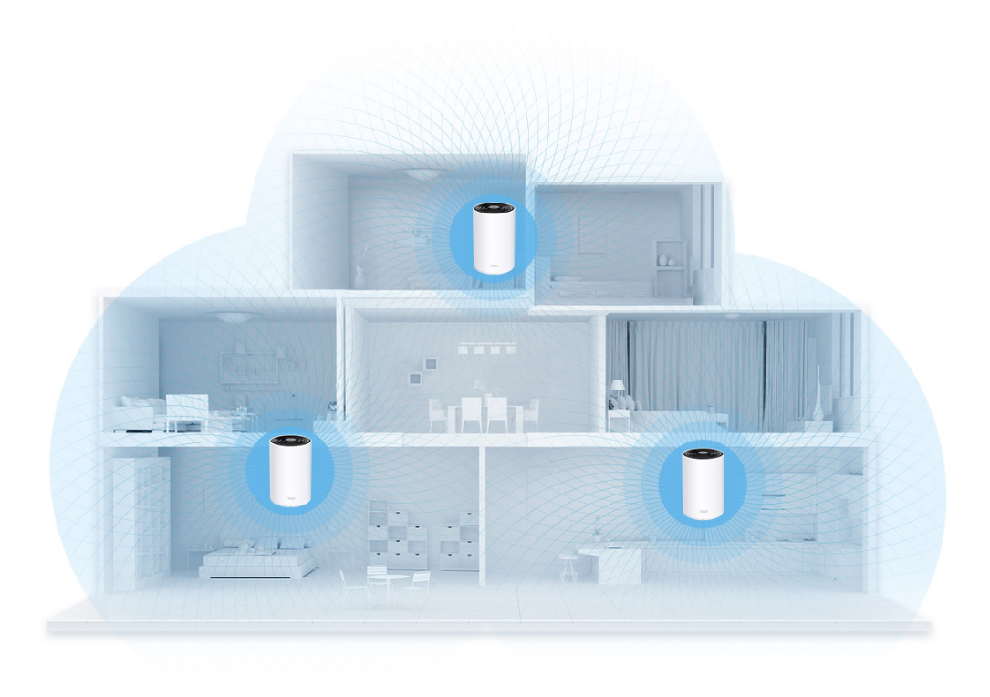 Buy the TPLink Deco X68 WiFi 6 WholeHome Mesh Router / Satellite 1