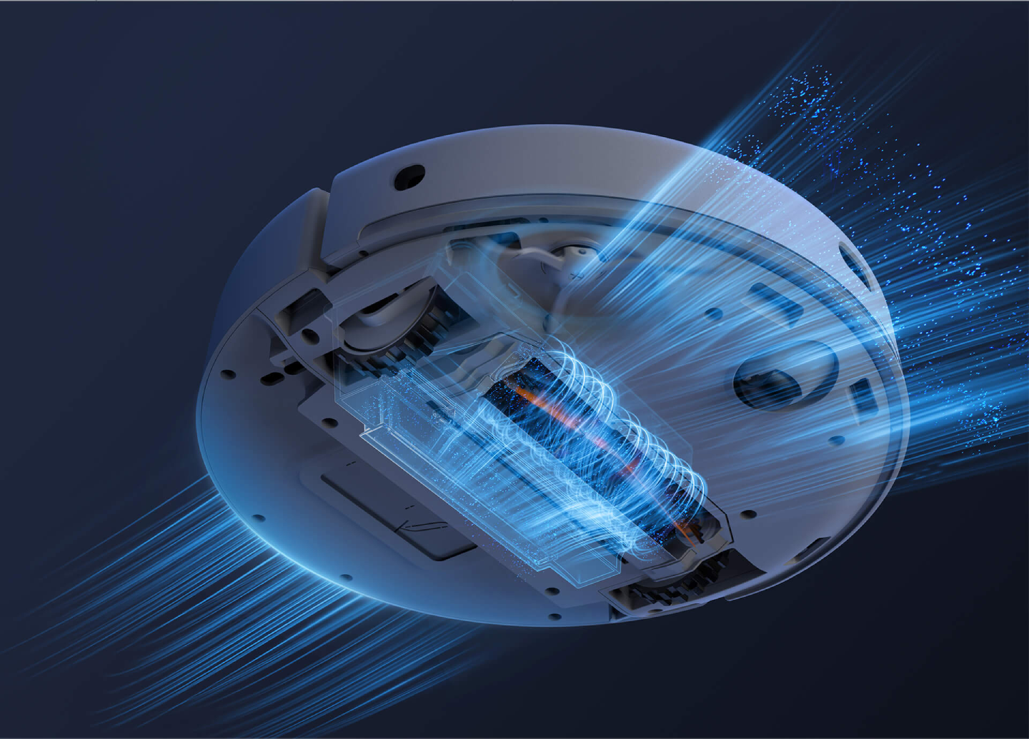 Buy the Xiaomi Mi Smart Robot Mop 2 Pro Vacuum Cleaner White 2in1