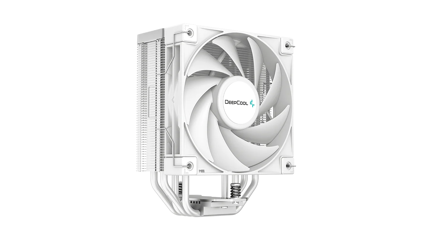 Buy the DEEPCOOL AK400 White CPU Cooler 1x 120mm Fan, 155mm Clearance