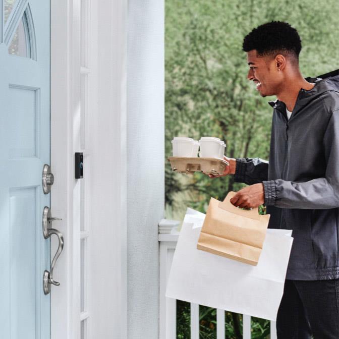 Buy the RING Video Doorbell Wired (2nd Gen) with PlugIn Adapter ( B091D9R5XX ) online PBTech