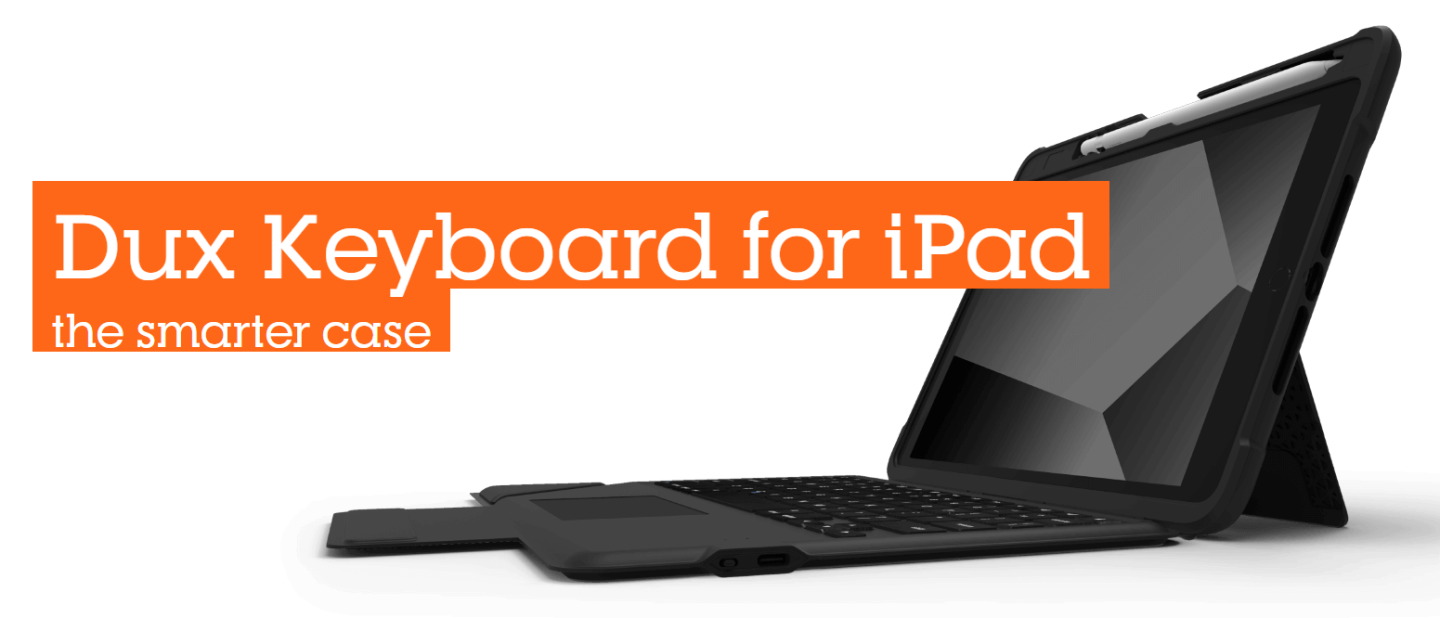 Buy the STM Dux Bluetooth Keyboard Case for iPad 10.2" with TrackPad (9