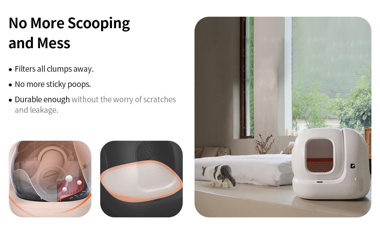 Buy the Petkit Pura Max SelfCleaning Cat Litter Box with Large