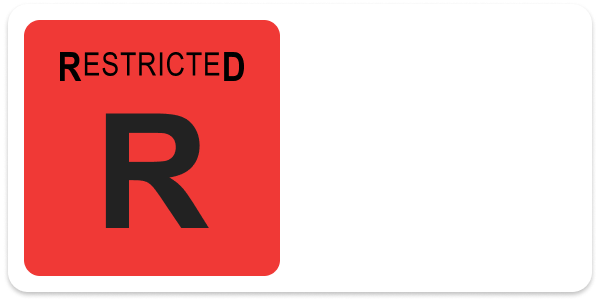 Picture of Restricted Label