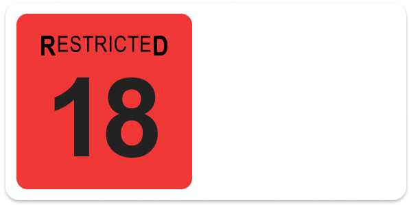 Picture of Restricted Age Label