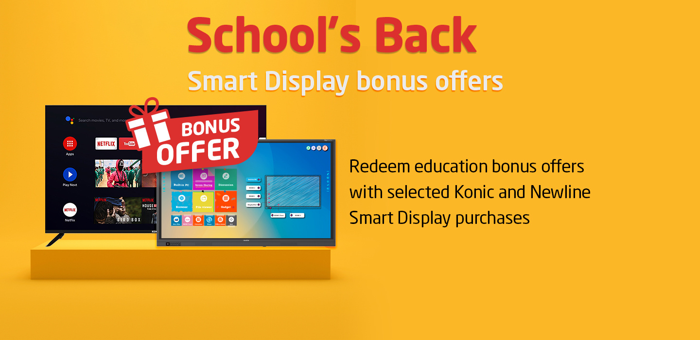 Education: Smart Display bonus offers