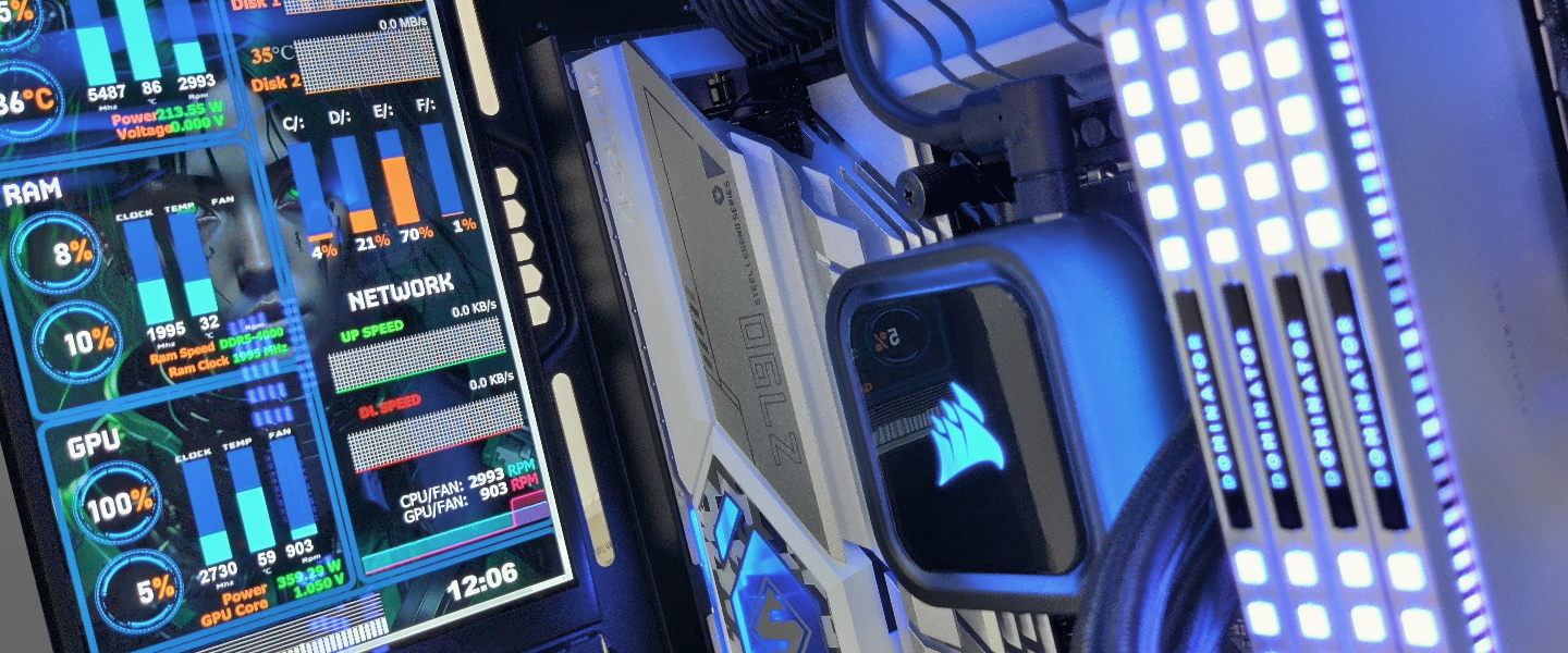 Picture of Internal PC Display