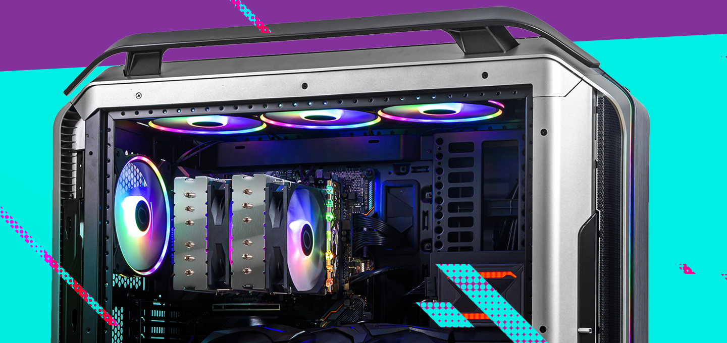 Buy the Cooler Master Hyper 620S RGB CPU Cooler with 2 X 120MM RGB LED