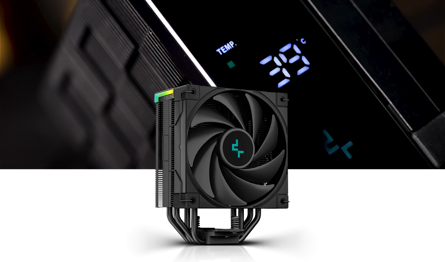 Buy the DEEPCOOL AK400 Digital CPU Cooler 1x 120mm Fan, 155mm Clearance