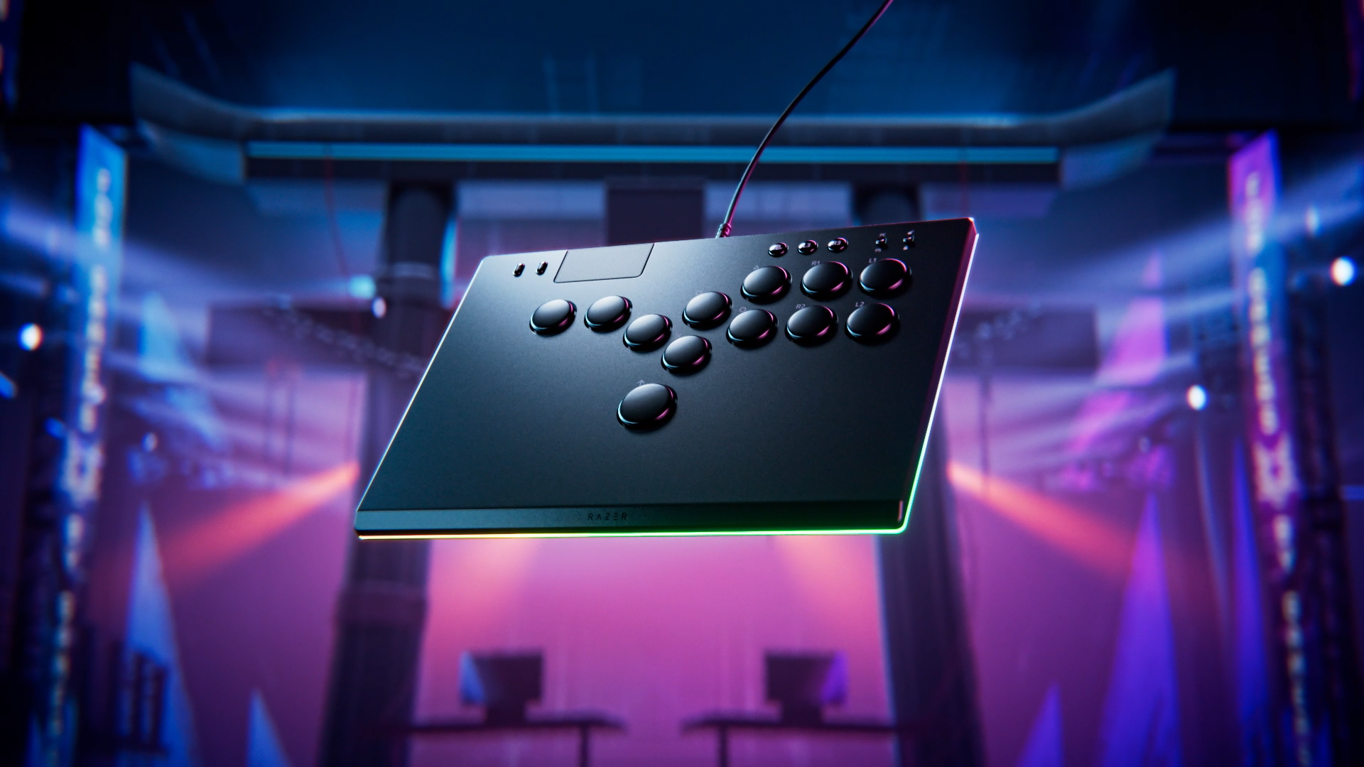 Buy the Razer Kitsune AllButton Optical Switches Arcade Controller For
