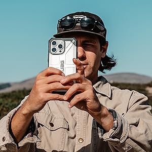 UAG Designed for iPhone 15 Series Plasma Rugged Clear Case