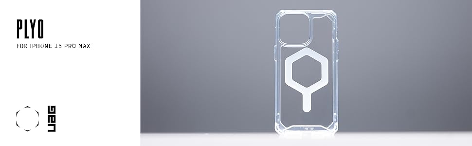 UAG Case for iPhone 15 Pro Max Plyo Compatible with MagSafe Rugged Protective Cover