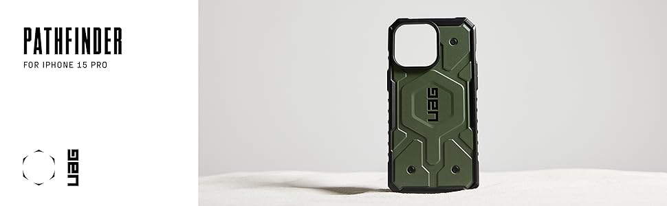 UAG for iPhone 15 Pro Case Pathfinder Rugged Protective Cover