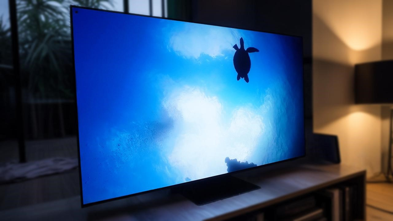 The 55-inch Samsung OLED S95F (2025)