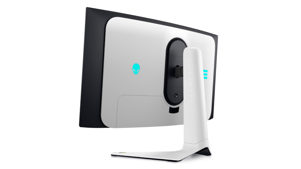 Picture of Dell Alienware monitor.