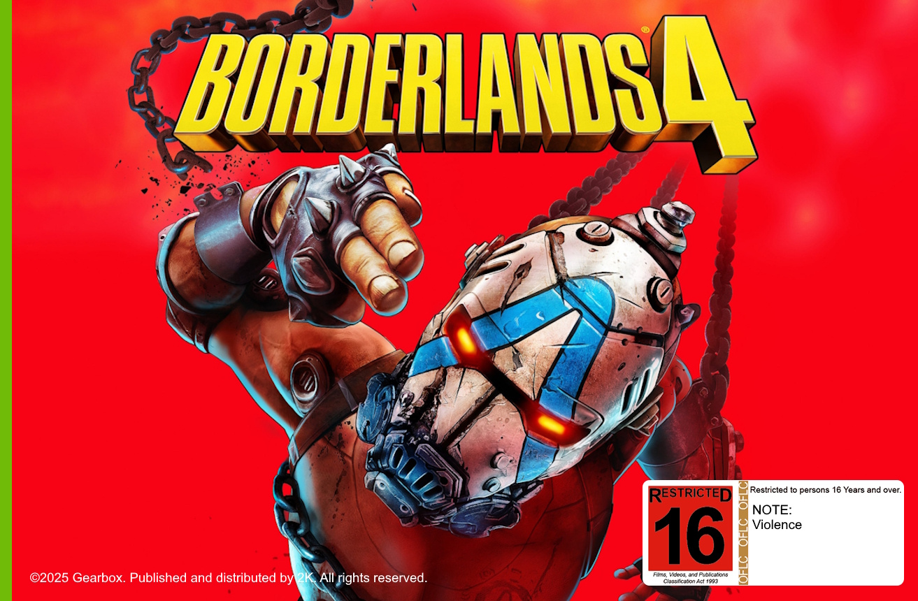 NVIDIA GeForce BORDERLANDS 4 Game Bundle with selected Graphics Cards