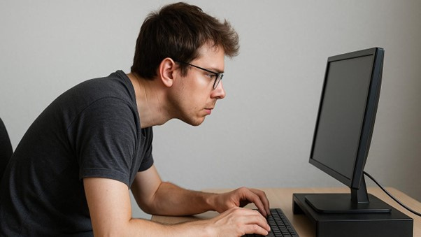 A standard monitor stand often lacks height adjustment, forcing you into an uncomfortable posture that can lead to neck and eye strain.