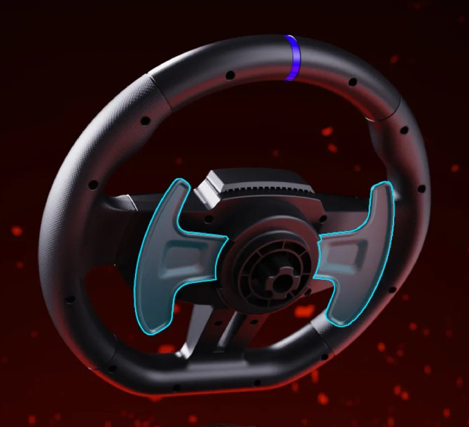 Picture of PXN V9 wheel.
