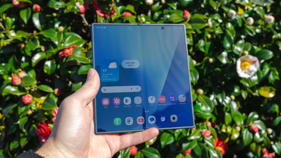 Picture of Galaxy Z Fold7.