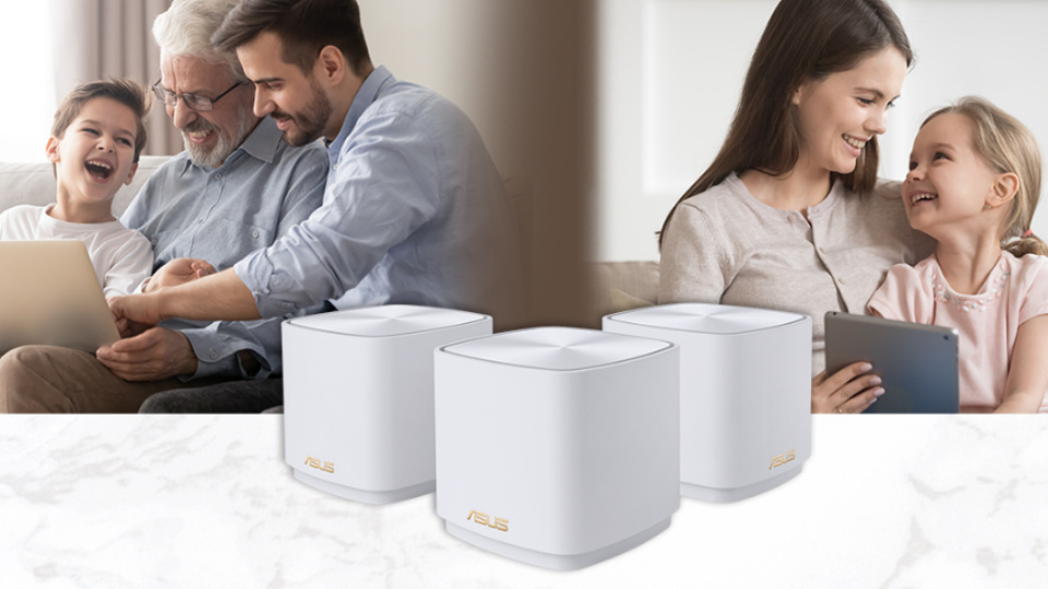 Picture of Mesh Wi-Fi router.