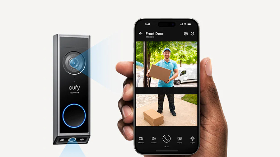 Picture of doorbell camera alert.