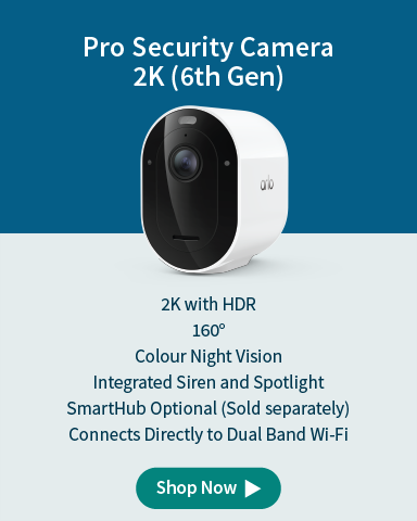Arlo Pro Security Camera 2K (6th Gen)