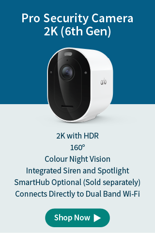 Arlo Pro Security Camera 2K (6th Gen)