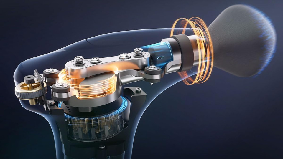 A picture of a massage gun.