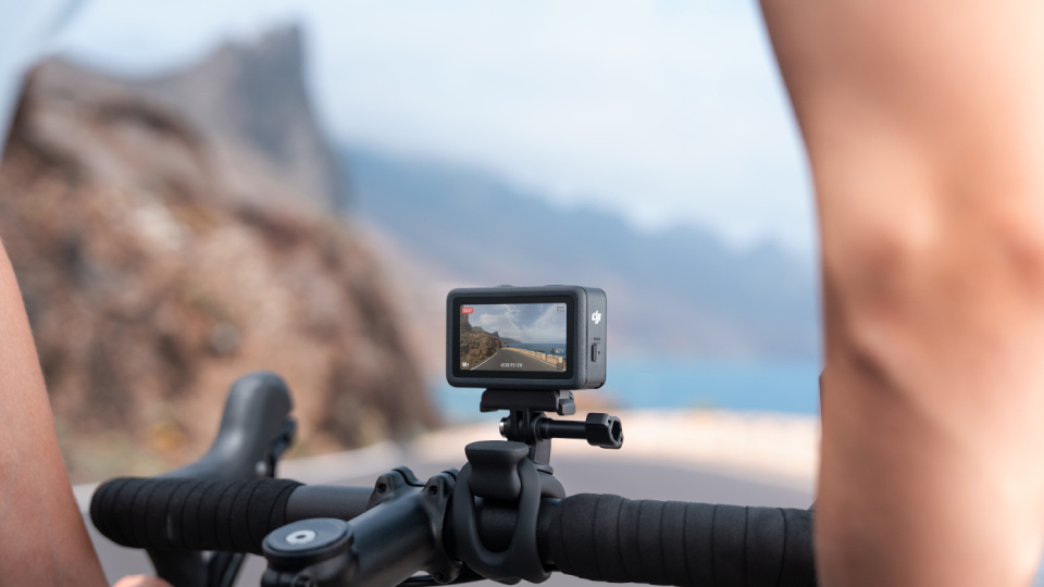 Picture of action camera.